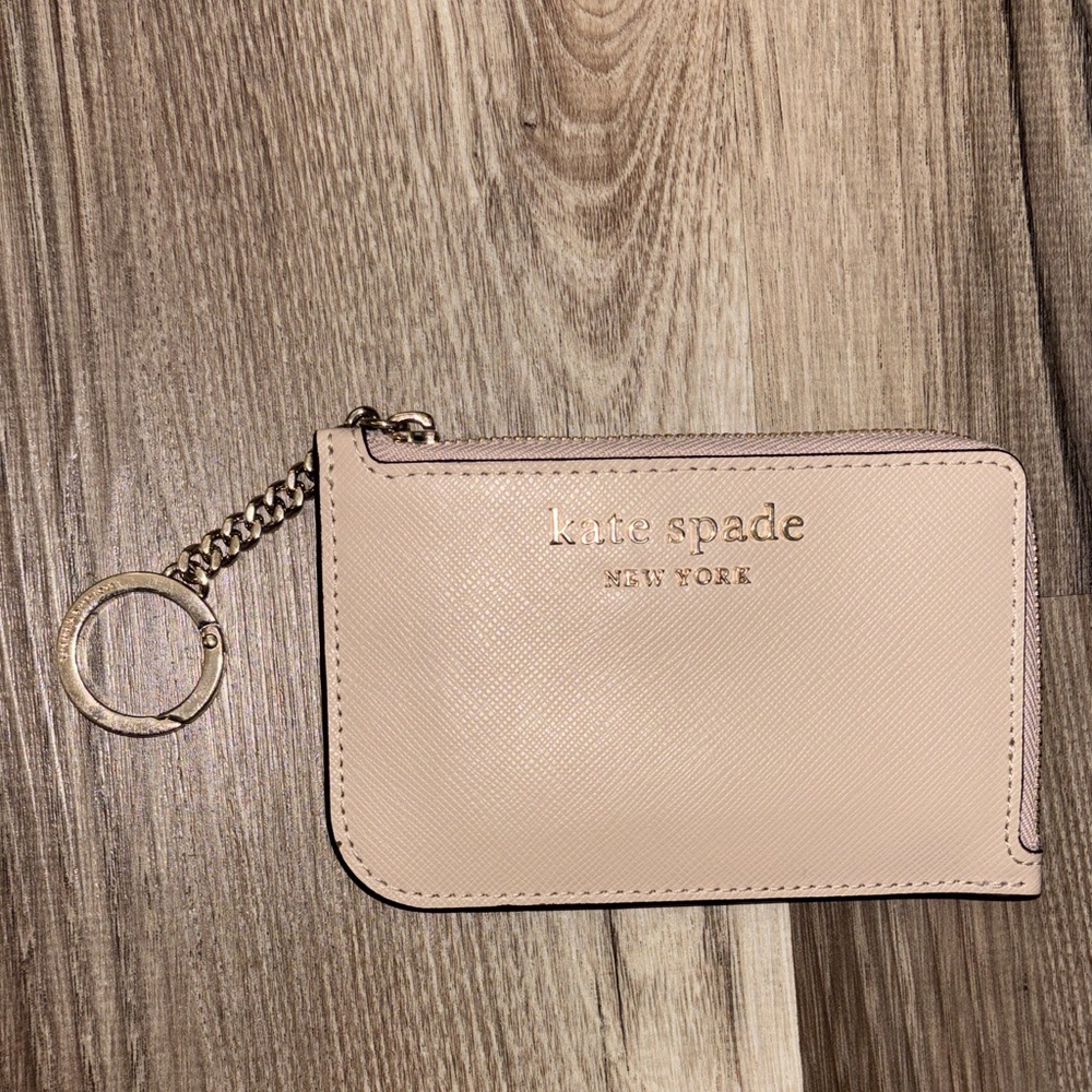 kate spade beige wallet